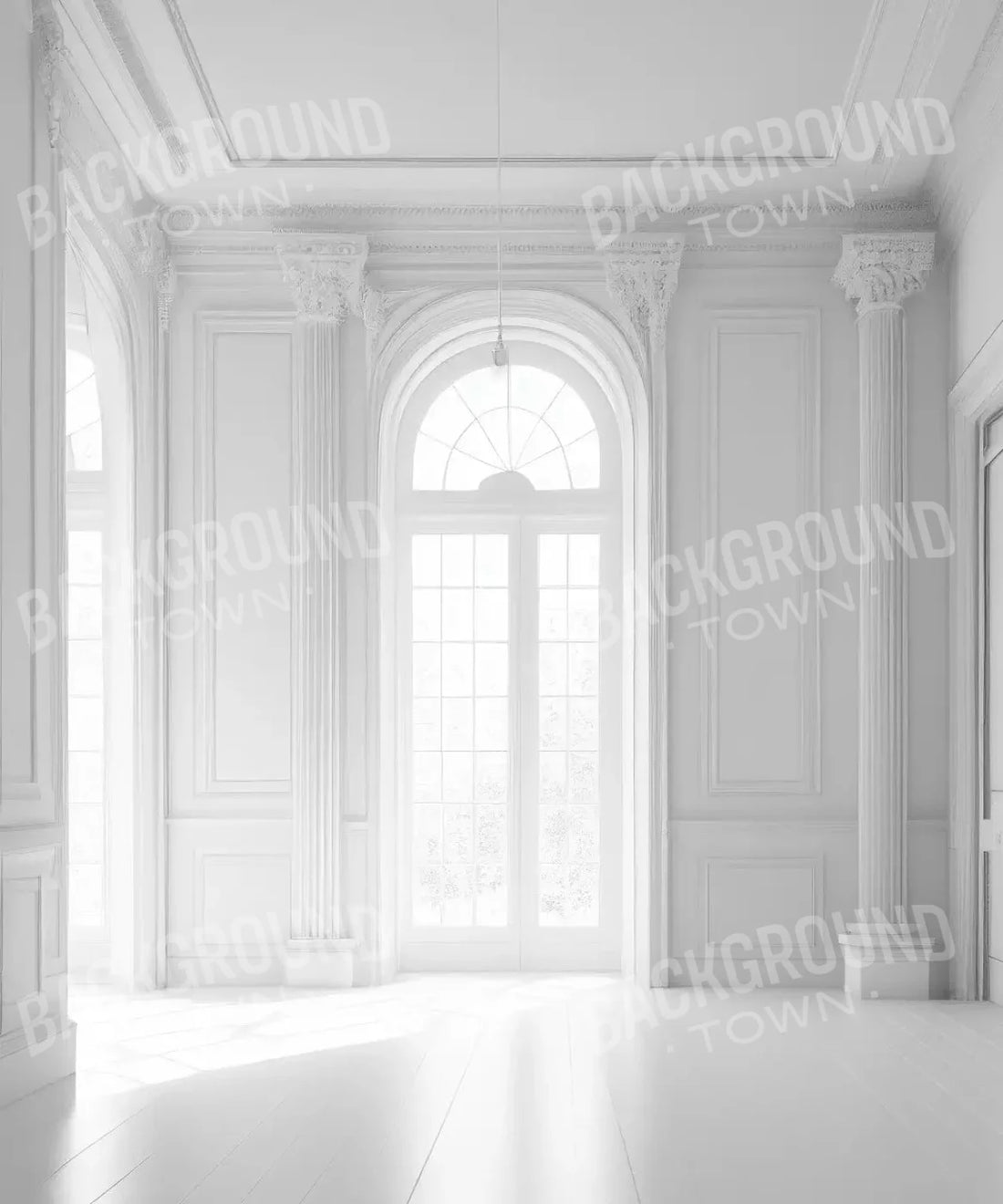 White Set Designs Backdrop for Photography