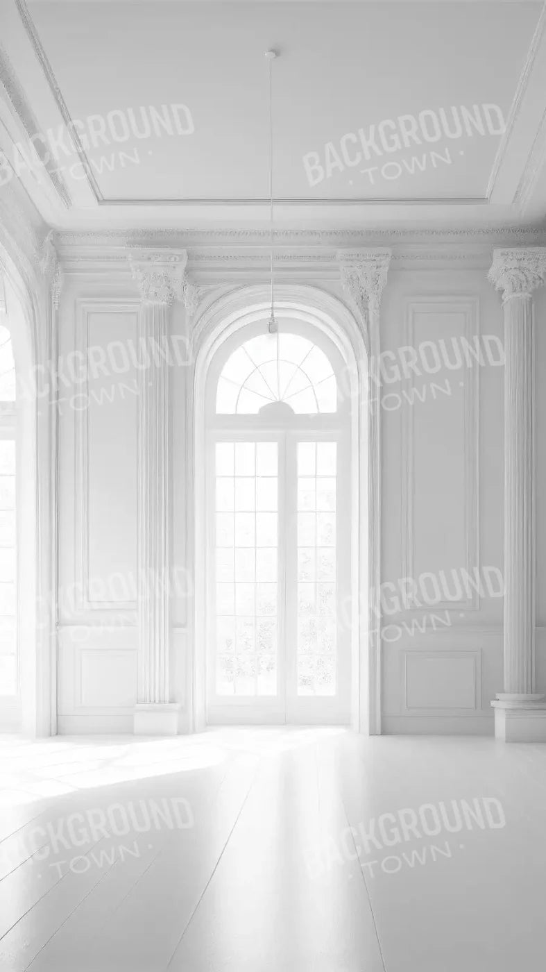 Sunlit White Room 8X14 Ultracloth ( 96 X 168 Inch ) Backdrop