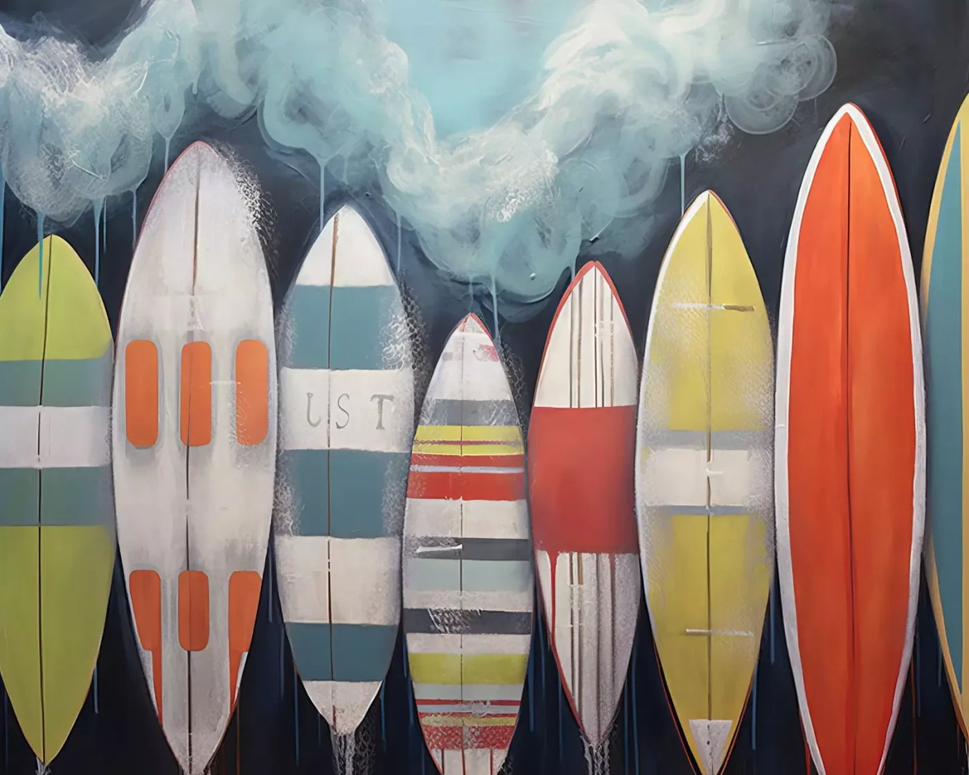 Surfs Up Ii Backdrop