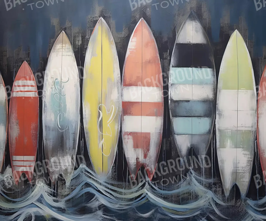 Surfs Up I 5’X4’2 Fleece (60 X 50 Inch) Backdrop