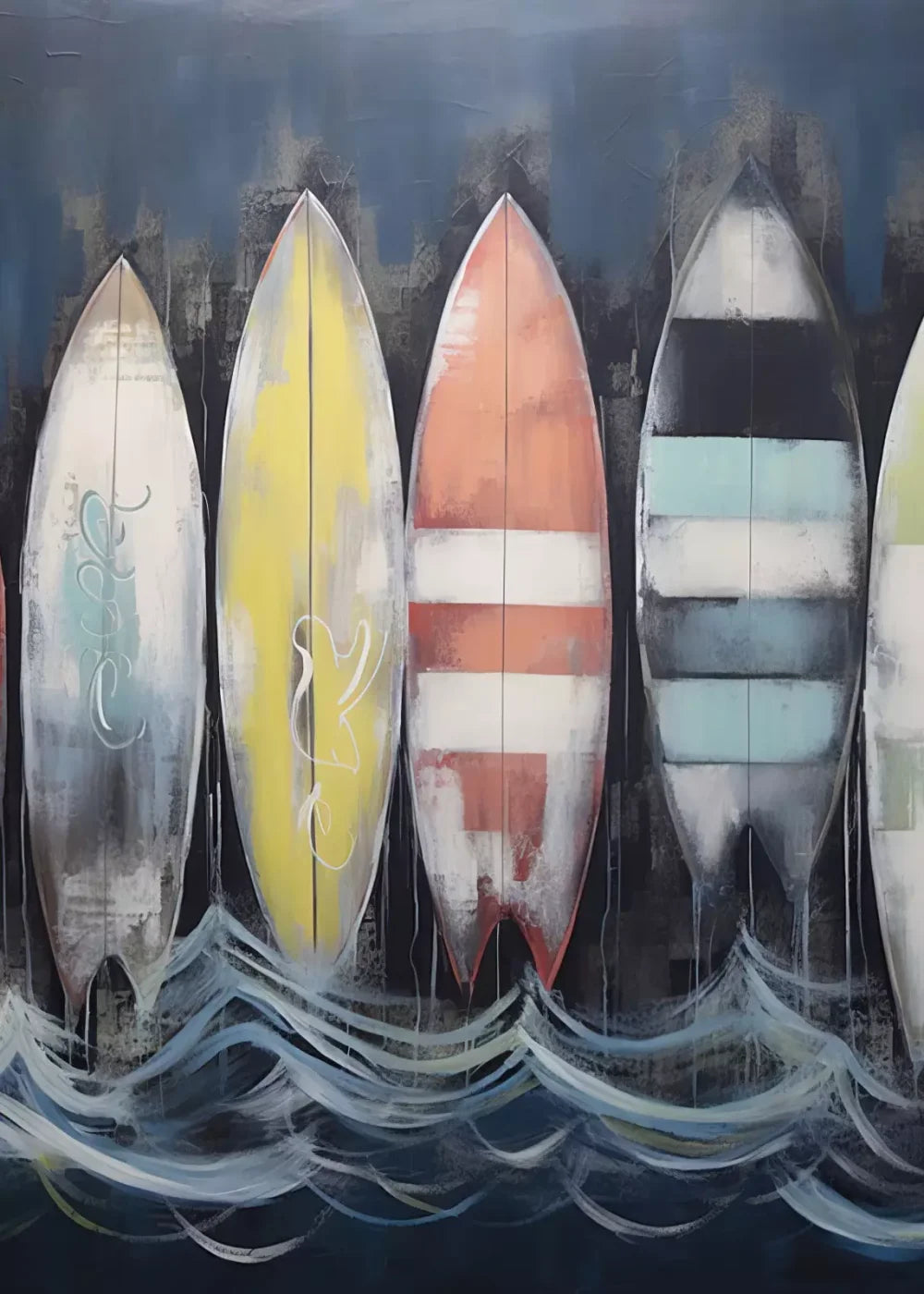 Surfs Up I 5’X7’ Ultracloth (60 X 84 Inch) Backdrop