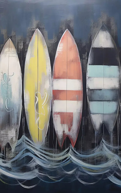 Surfs Up I 5’X8’ Ultracloth (60 X 96 Inch) Backdrop