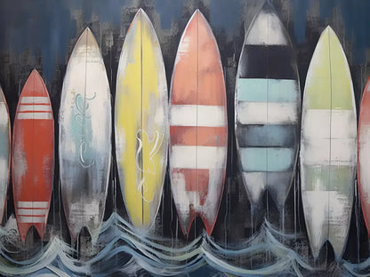 Surfs Up I 8’X6’ Fleece (96 X 72 Inch) Backdrop