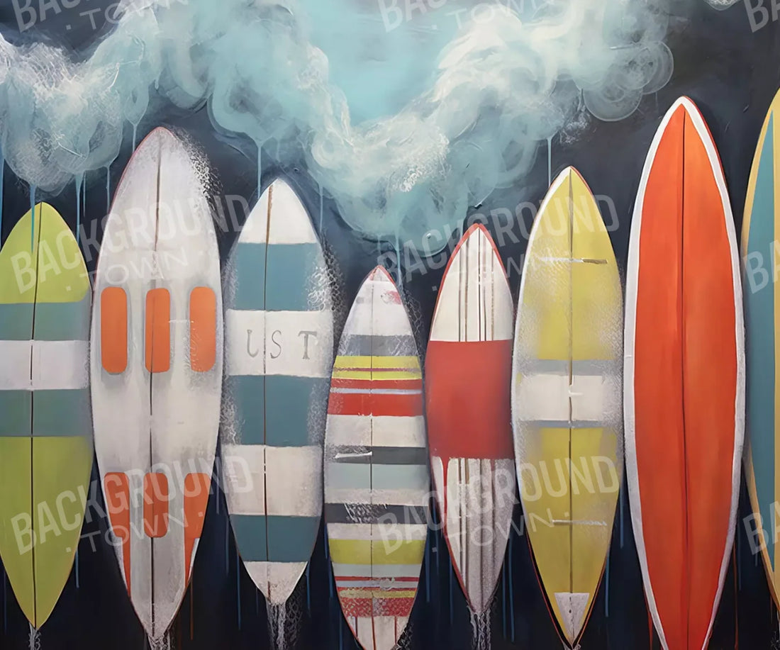 Surfs Up Ii 5’X4’2 Fleece (60 X 50 Inch) Backdrop