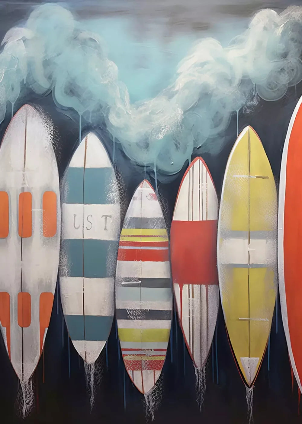 Surfs Up Ii 5’X7’ Ultracloth For Westcott X-Drop (60 X 84 Inch) Backdrop