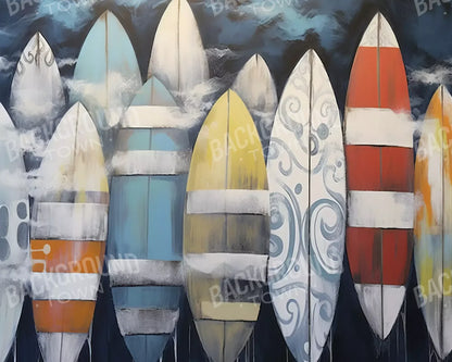 Surfs Up Iii 10’X8’ Fleece (120 X 96 Inch) Backdrop