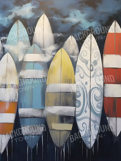 Surfs Up Iii 5’X6’8 Fleece (60 X 80 Inch) Backdrop