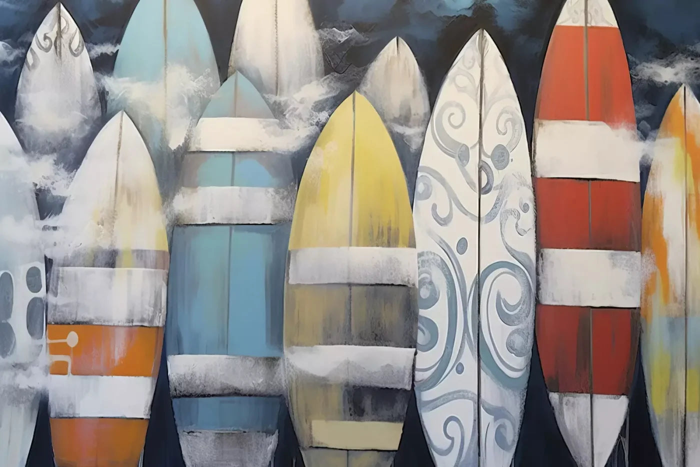 Surfs Up Iii 12’X8’ Ultracloth (144 X 96 Inch) Backdrop