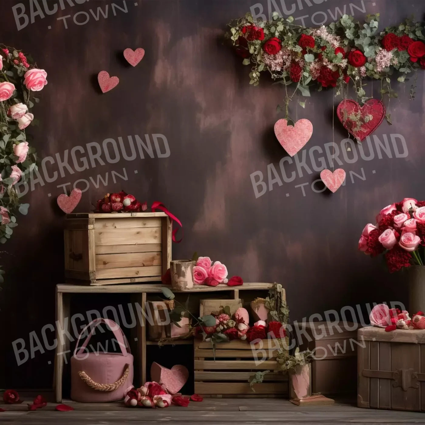 Sweet And Simple 8X8 Fleece ( 96 X Inch ) Backdrop