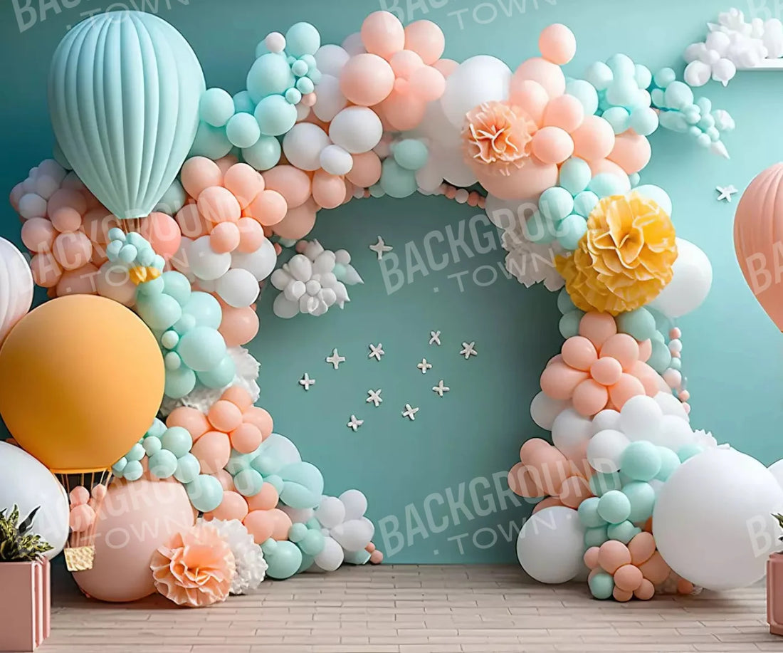 Balloon arch for babies set design Backdrop for Photography