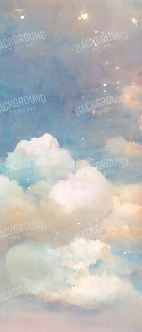 Sweet Dreams Blue 5X12 Ultracloth For Westcott X-Drop ( 60 X 144 Inch ) Backdrop