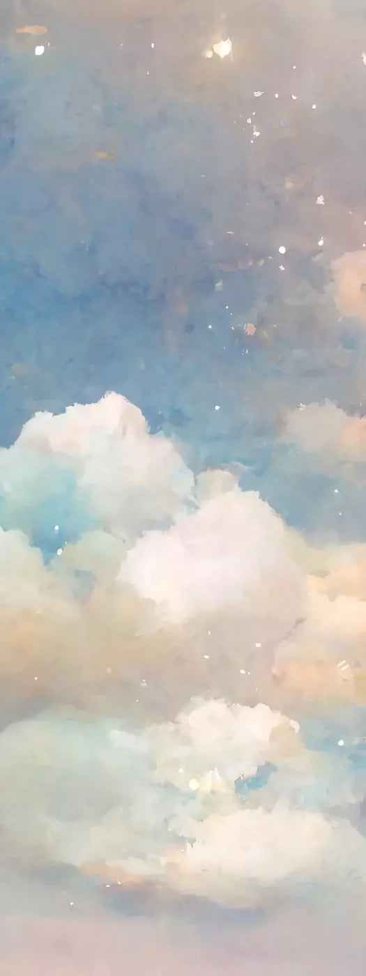 Sweet Dreams Blue 8X20 Ultracloth ( 96 X 240 Inch ) Backdrop