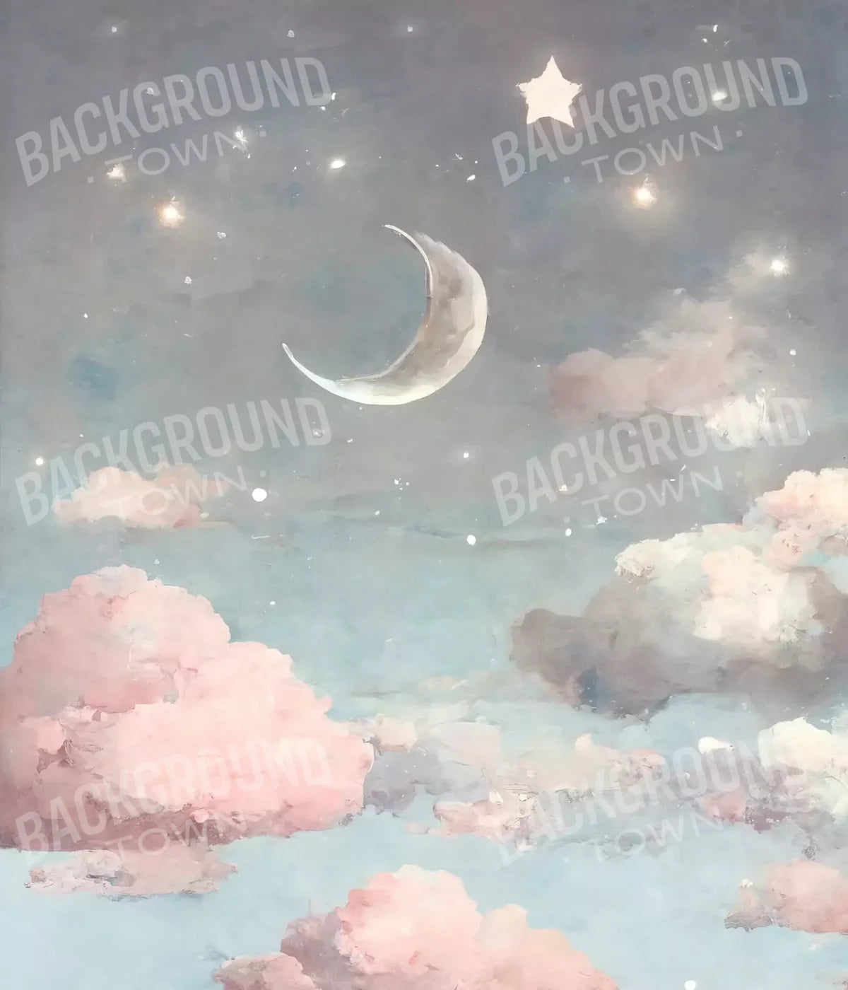 Sweet Dreams Pink 10X12 Ultracloth ( 120 X 144 Inch ) Backdrop