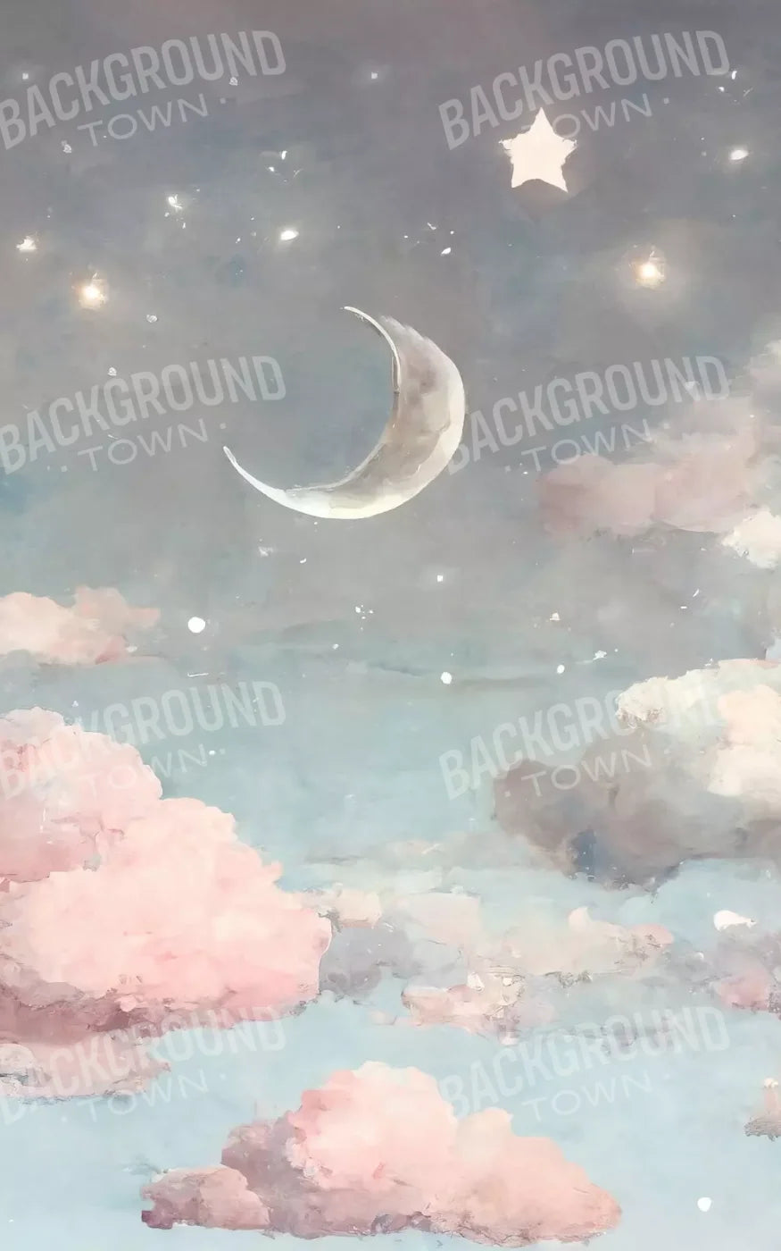 Sweet Dreams Pink 9X14 Ultracloth ( 108 X 168 Inch ) Backdrop