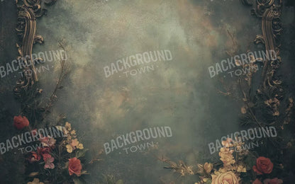 Swirly Flower Frame 16’x10’ UltraCloth (192 x 120 inch) Backdrop