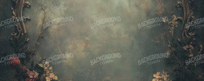 Swirly Flower Frame 20’x8’ UltraCloth (240 x 96 inch) Backdrop