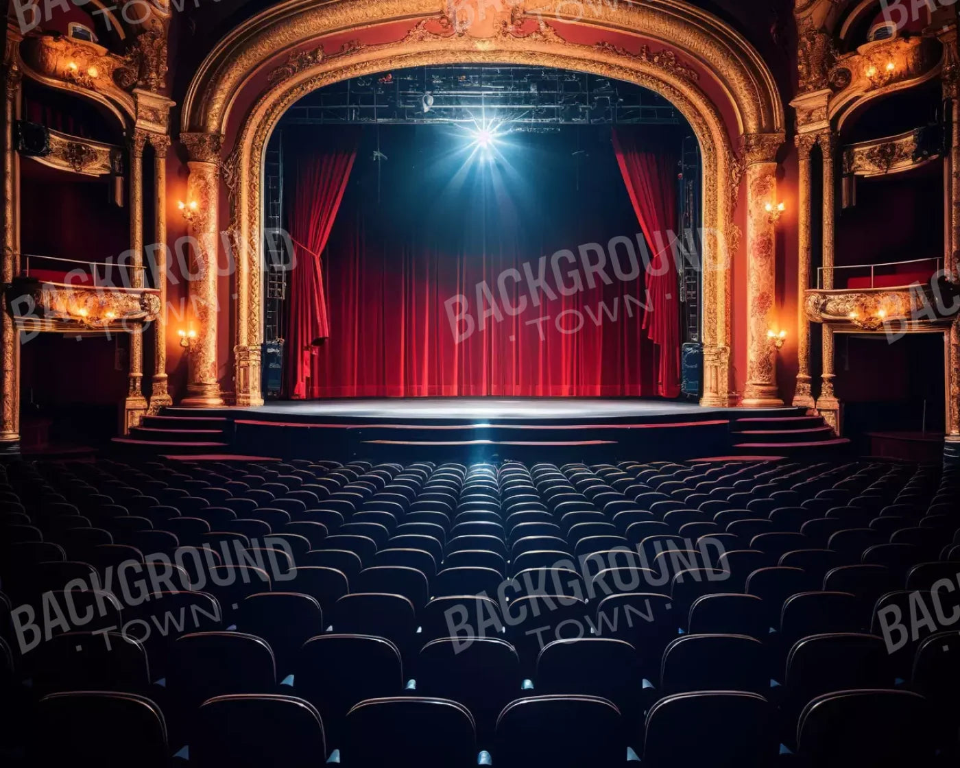 Take The Stage I 10’X8’ Fleece (120 X 96 Inch) Backdrop