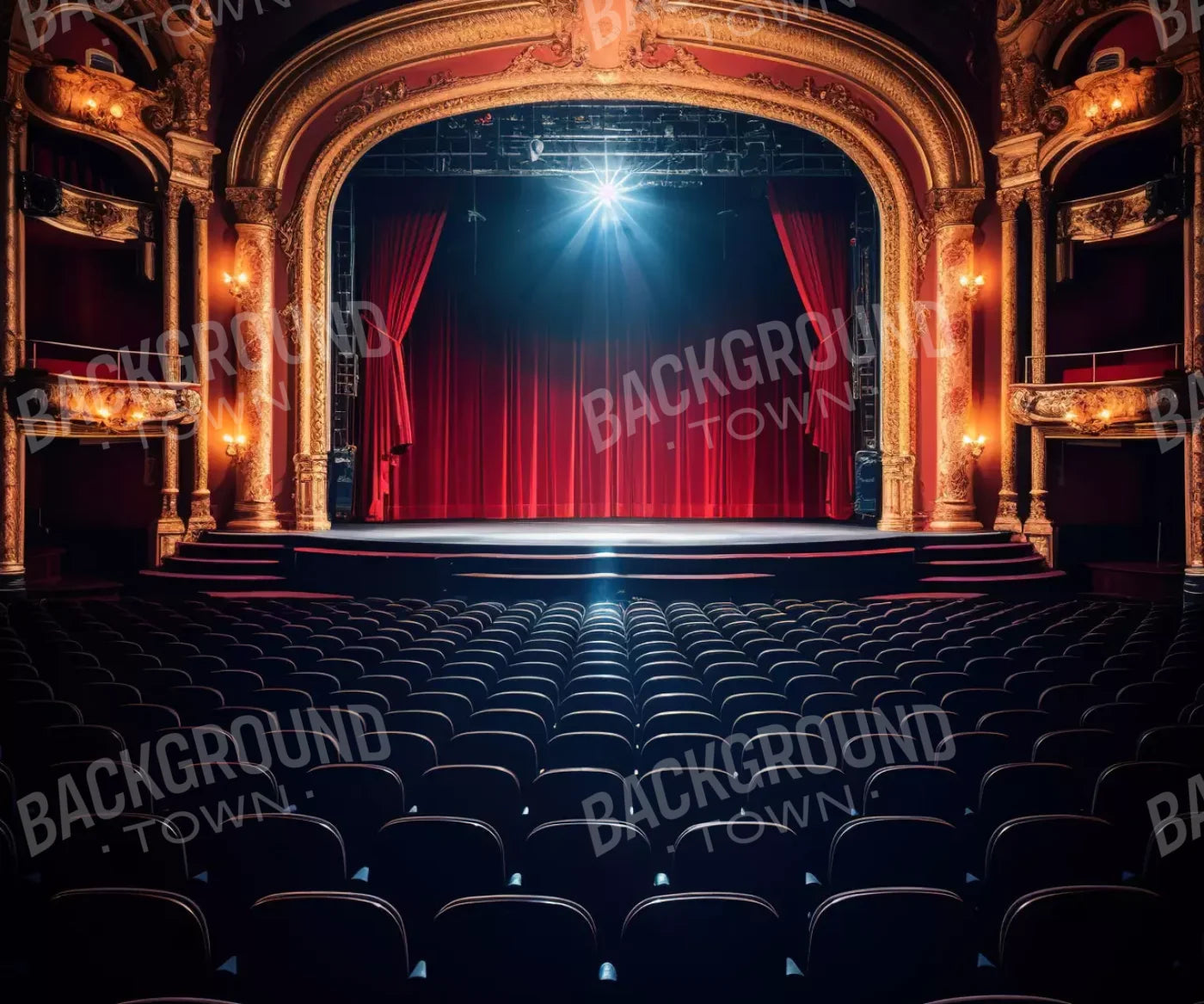 Take The Stage I 12’X10’ Ultracloth (144 X 120 Inch) Backdrop