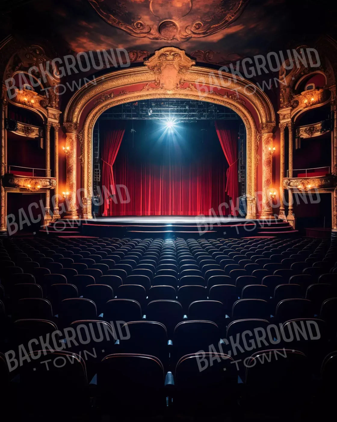 Take The Stage I 8’X10’ Fleece (96 X 120 Inch) Backdrop