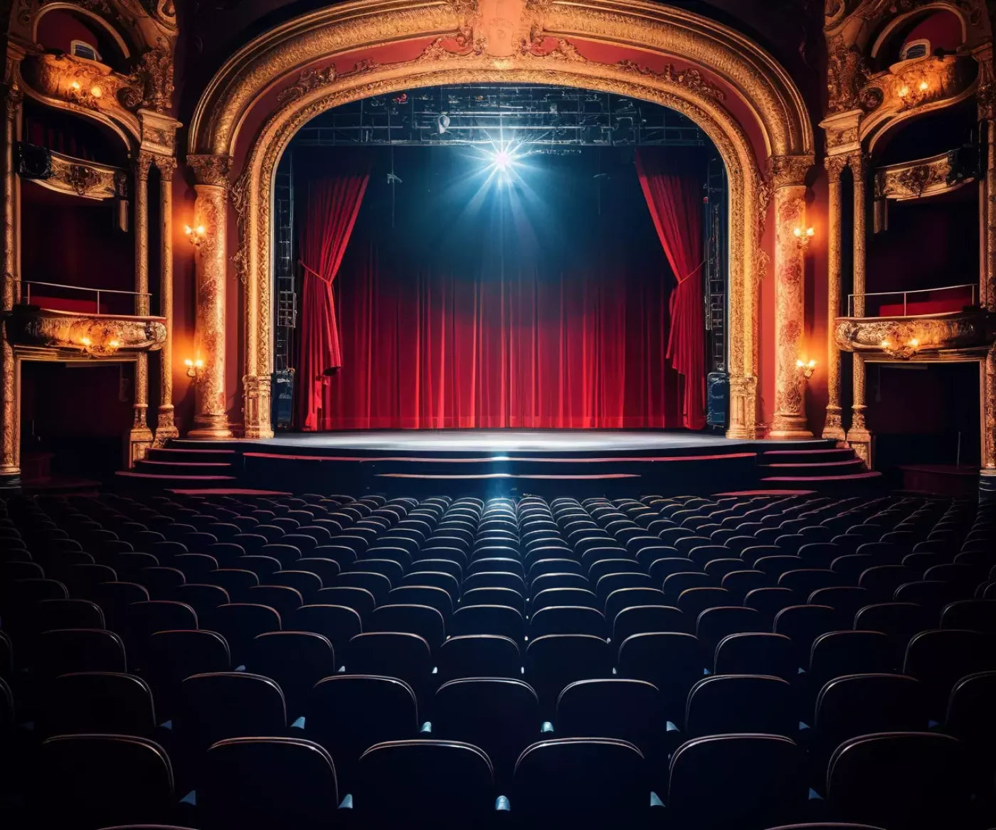 Take The Stage I 12’X10’ Ultracloth (144 X 120 Inch) Backdrop