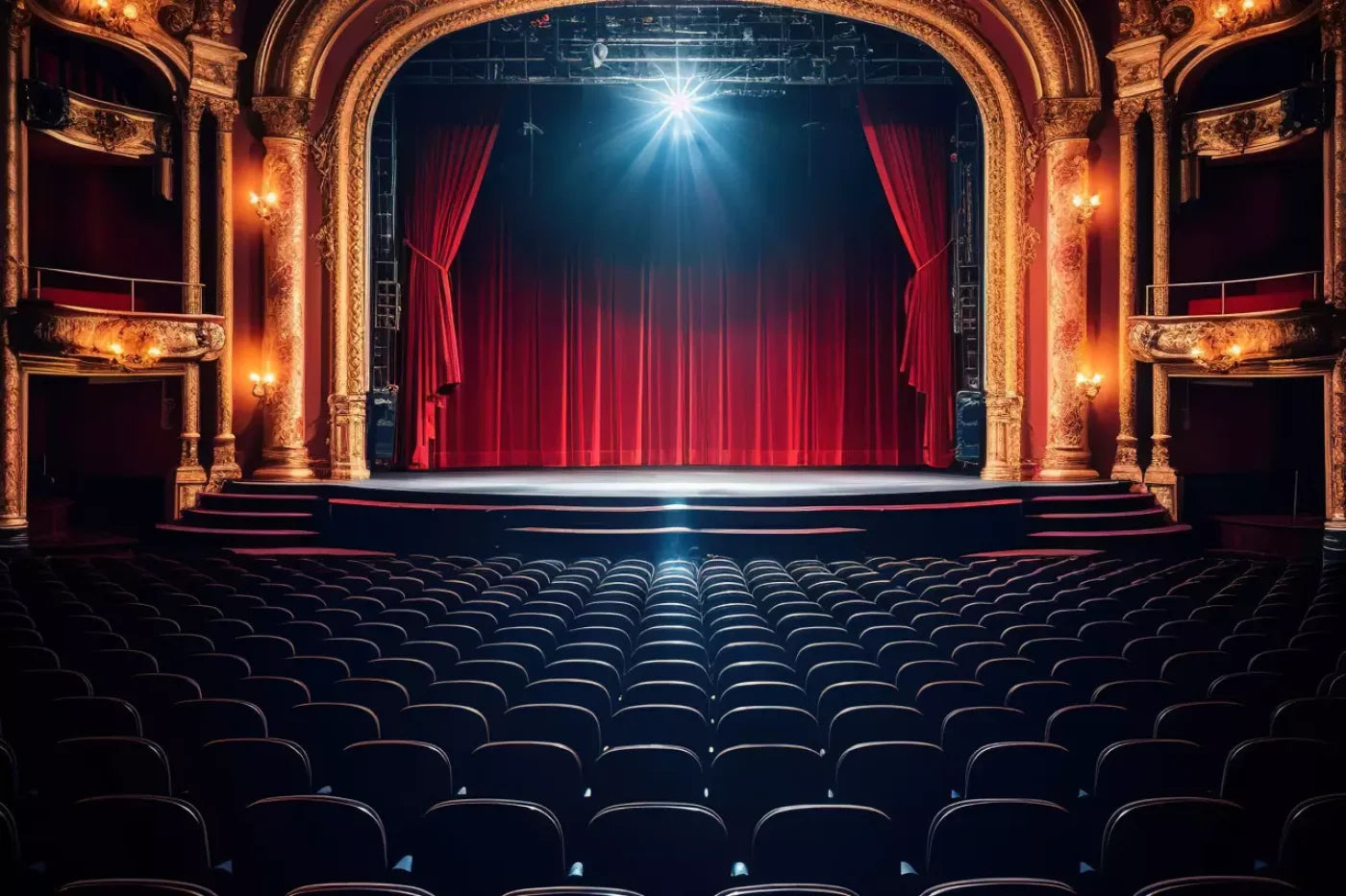 Take The Stage I 12’X8’ Ultracloth (144 X 96 Inch) Backdrop