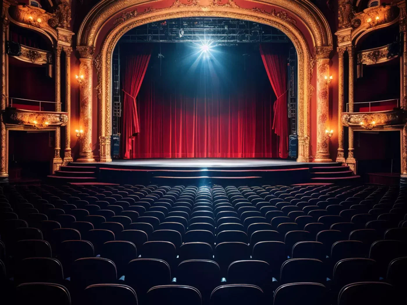 Take The Stage I 6’8X5’ Fleece (80 X 60 Inch) Backdrop