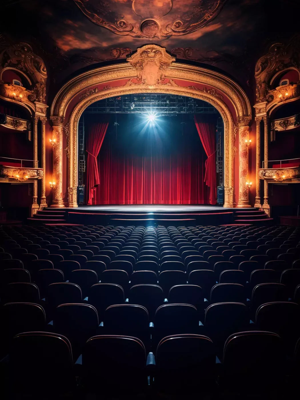 Take The Stage I 6’X8’ Fleece (72 X 96 Inch) Backdrop
