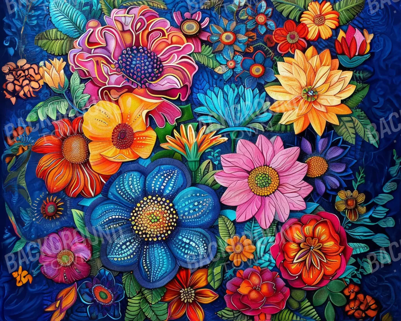 Talavera 10’X8’ Fleece (120 X 96 Inch) Backdrop