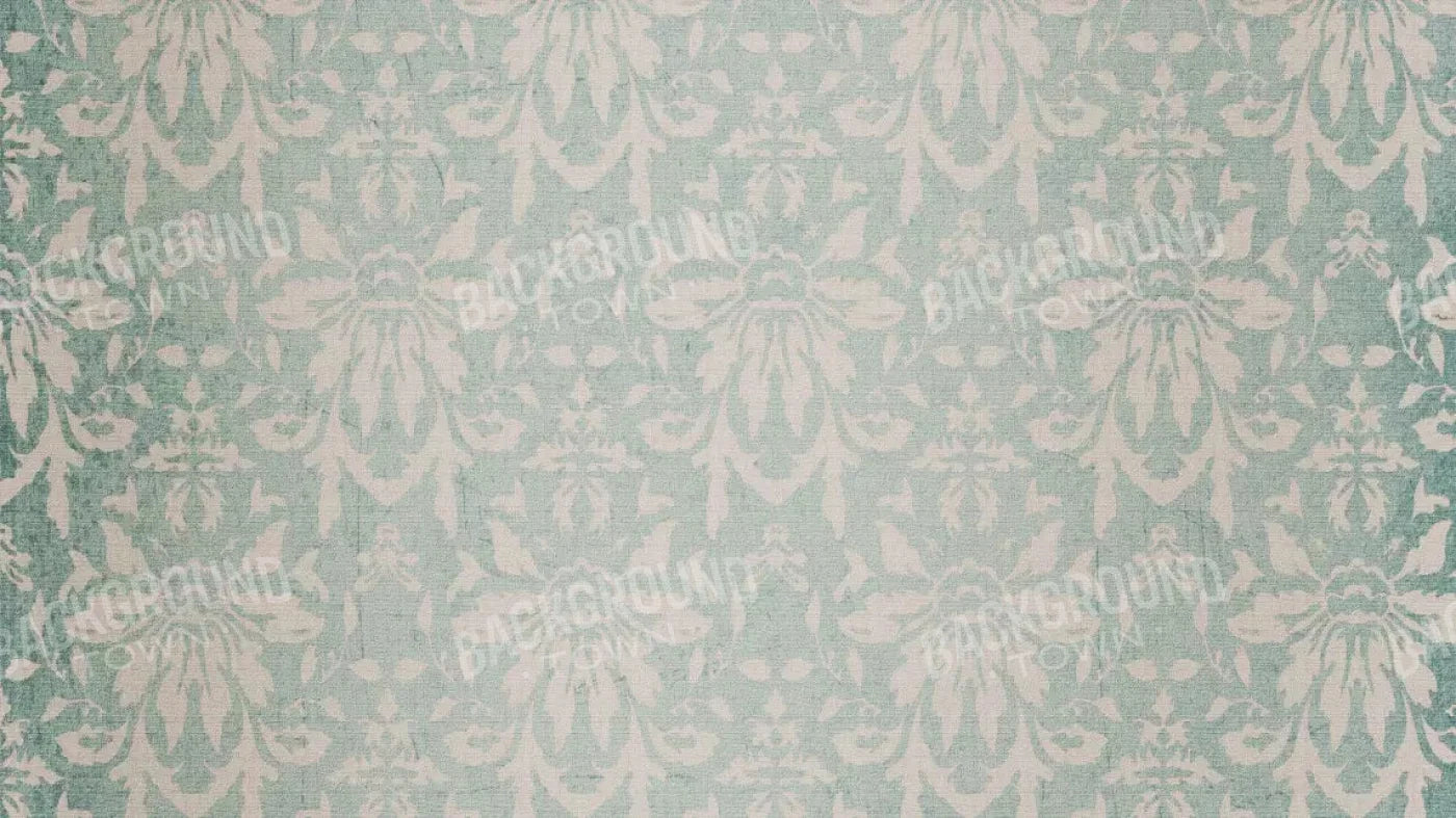 Teal Love9 14X8 Ultracloth ( 168 X 96 Inch ) Backdrop