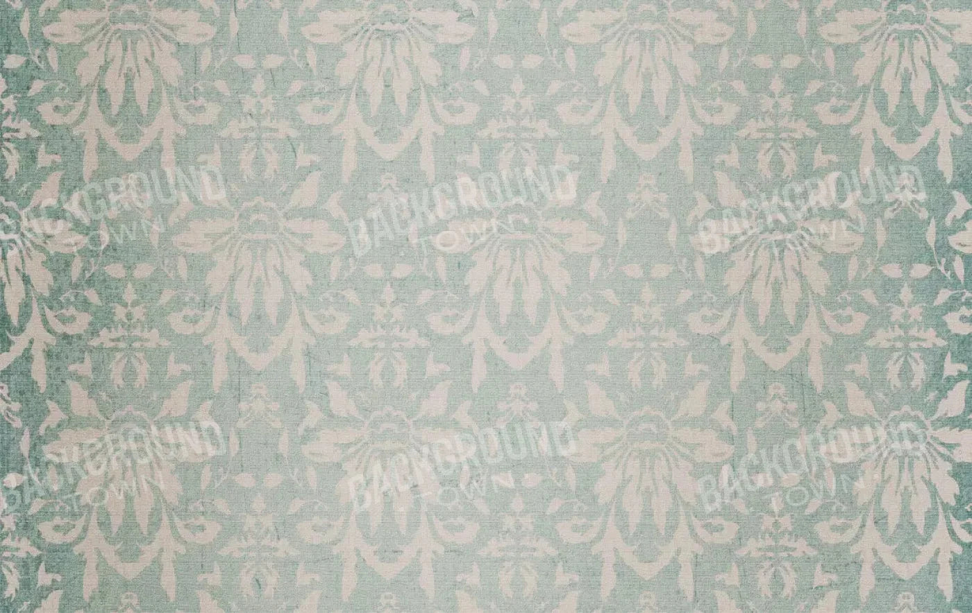 Teal Love9 16X10 Ultracloth ( 192 X 120 Inch ) Backdrop