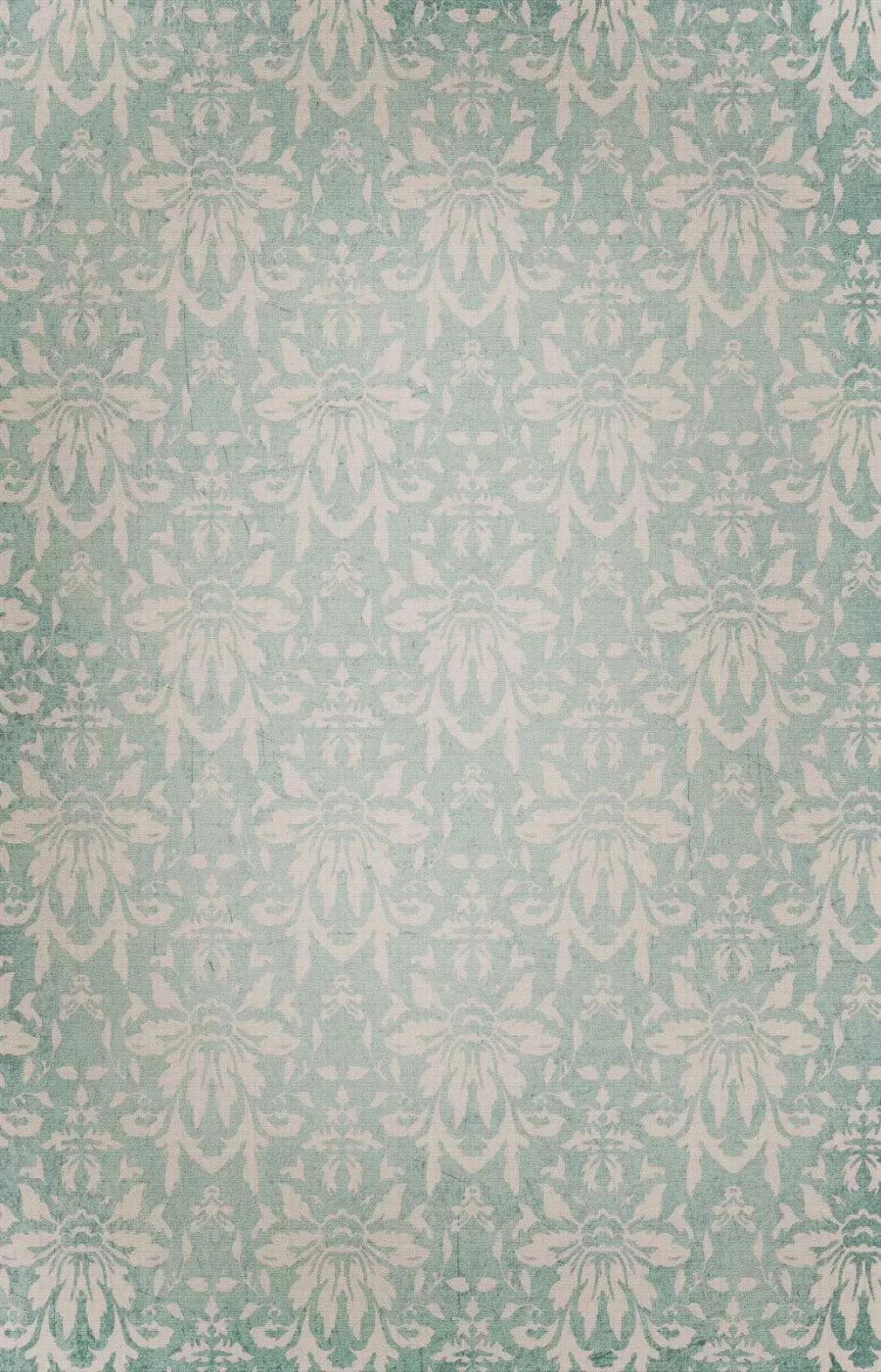 Teal Love9 8X12 Ultracloth ( 96 X 144 Inch ) Backdrop