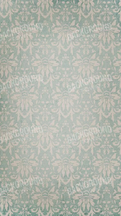 Teal Love9 8X14 Ultracloth ( 96 X 168 Inch ) Backdrop