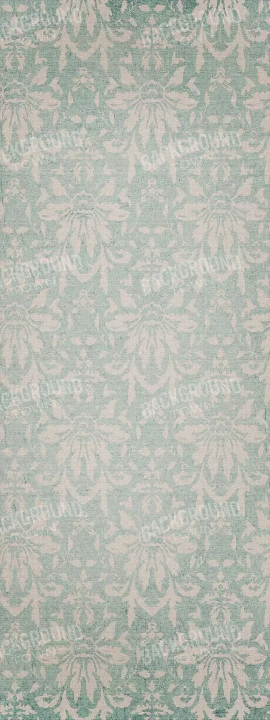 Teal Love9 8X20 Ultracloth ( 96 X 240 Inch ) Backdrop