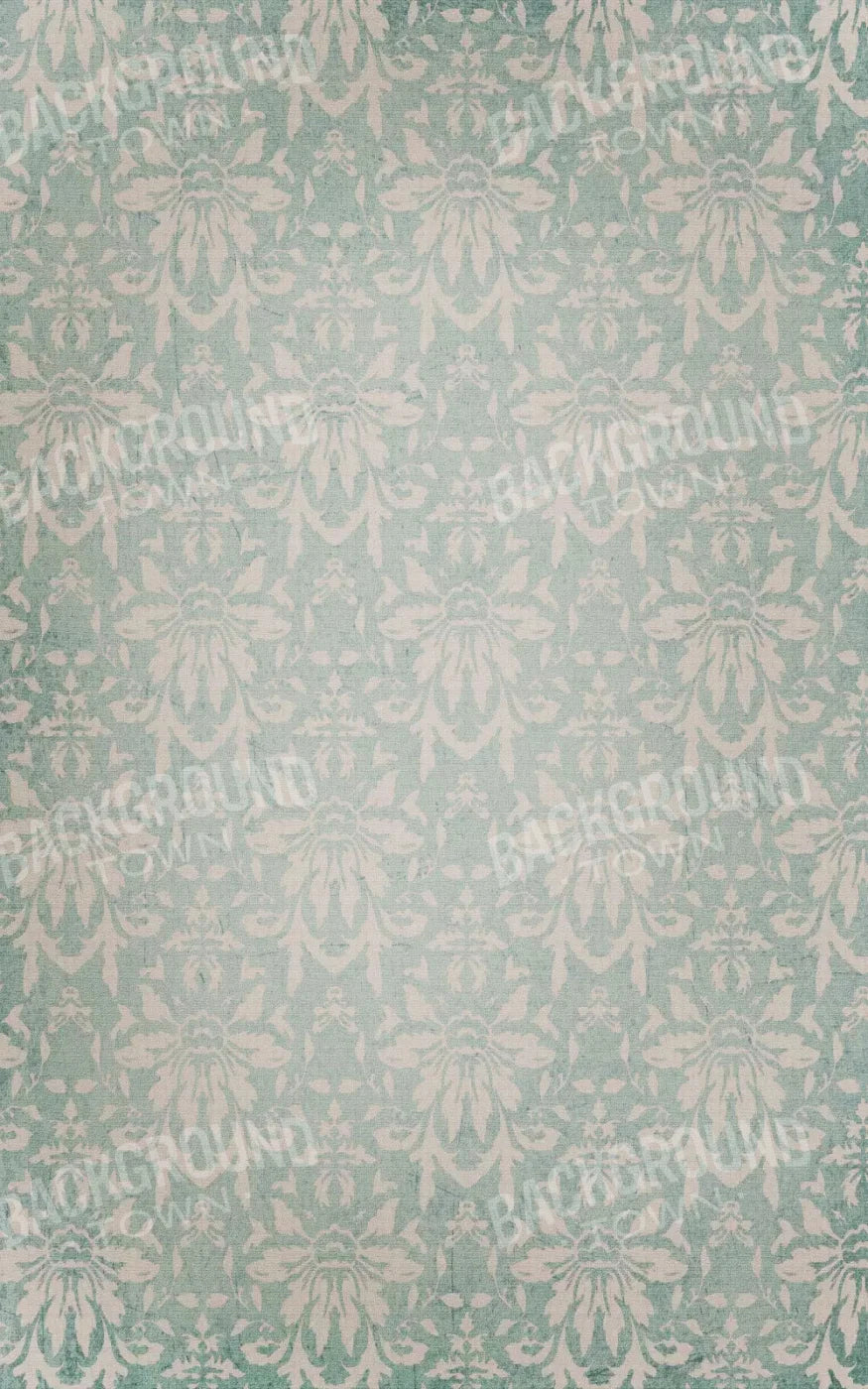 Teal Love9 9X14 Ultracloth ( 108 X 168 Inch ) Backdrop