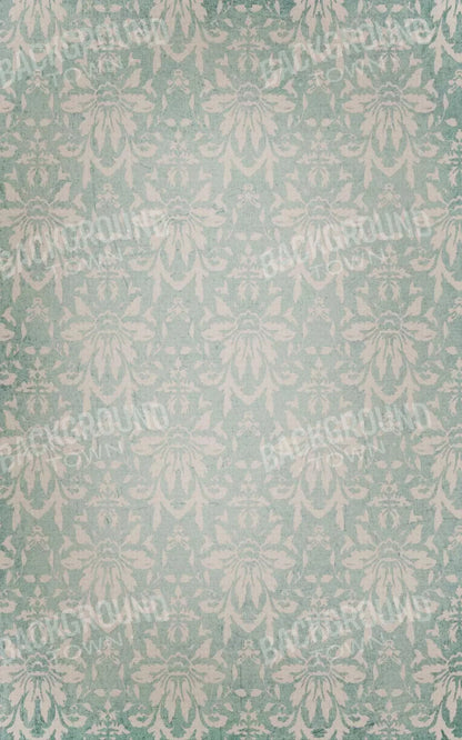 Teal Love9 9X14 Ultracloth ( 108 X 168 Inch ) Backdrop