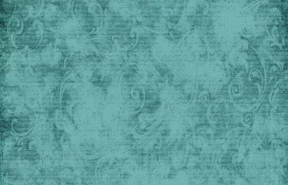 Teal Love3 12X8 Ultracloth ( 144 X 96 Inch ) Backdrop
