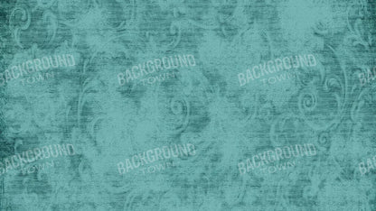 Teal Love3 14X8 Ultracloth ( 168 X 96 Inch ) Backdrop