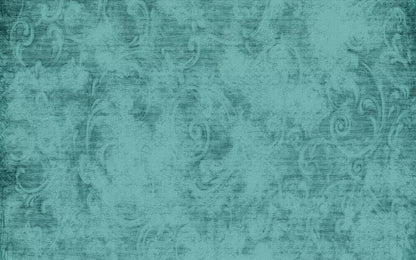 Teal Love3 14X9 Ultracloth ( 168 X 108 Inch ) Backdrop