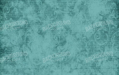 Teal Love3 16X10 Ultracloth ( 192 X 120 Inch ) Backdrop