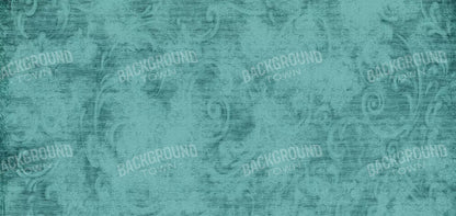 Teal Love3 16X8 Ultracloth ( 192 X 96 Inch ) Backdrop