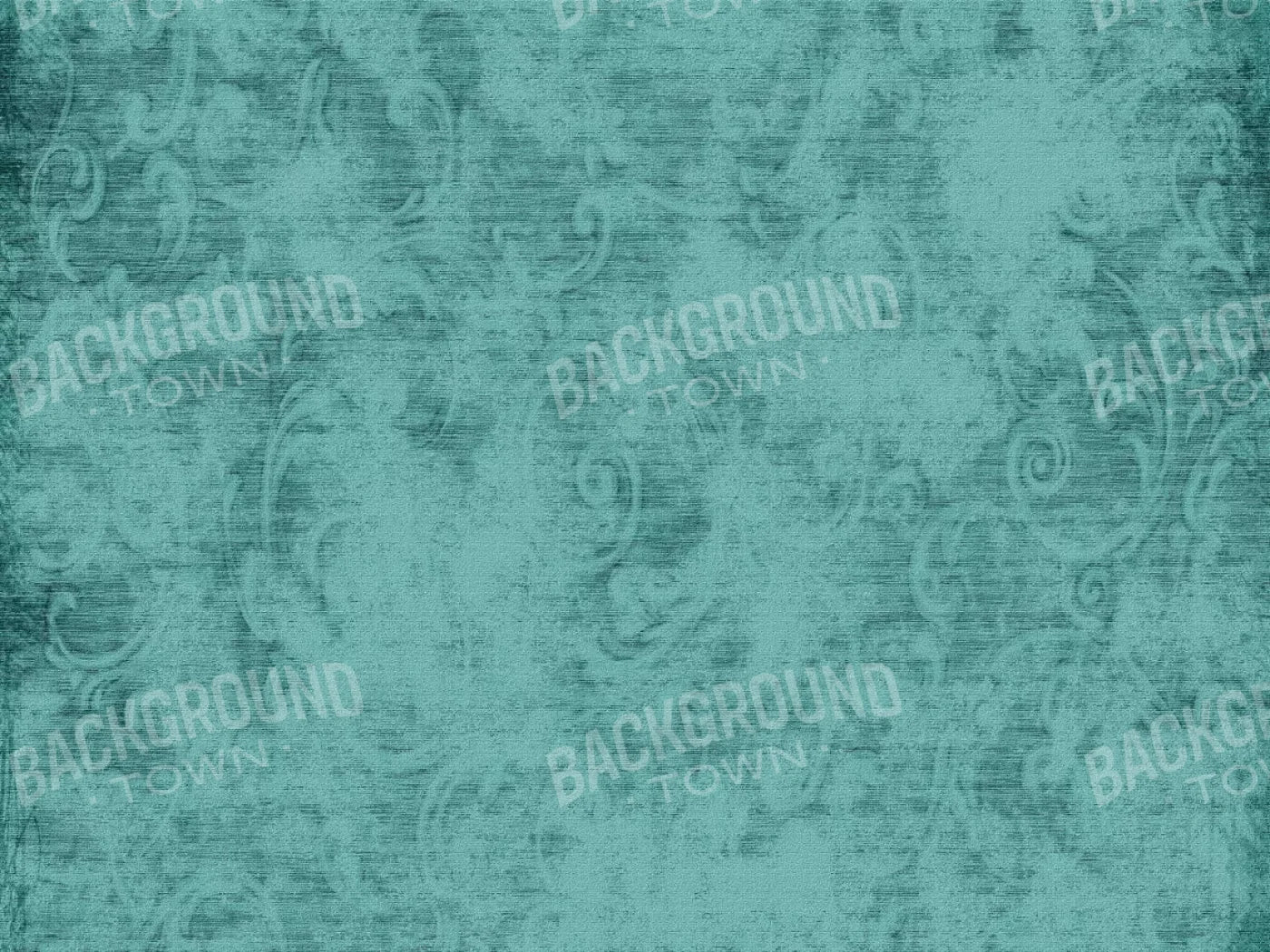 Teal Love3 7X5 Ultracloth ( 84 X 60 Inch ) Backdrop