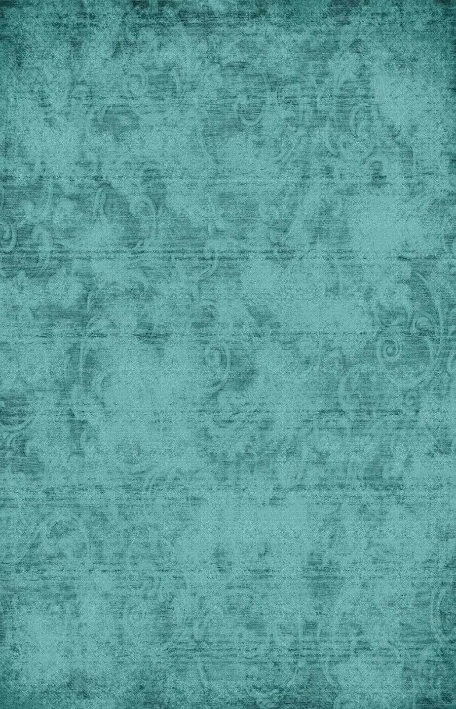 Teal Love3 8X12 Ultracloth ( 96 X 144 Inch ) Backdrop