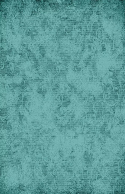 Teal Love3 8X12 Ultracloth ( 96 X 144 Inch ) Backdrop