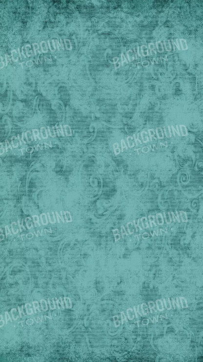 Teal Love3 8X14 Ultracloth ( 96 X 168 Inch ) Backdrop