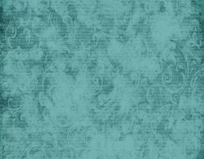 Teal Love3 8X6 Fleece ( 96 X 72 Inch ) Backdrop