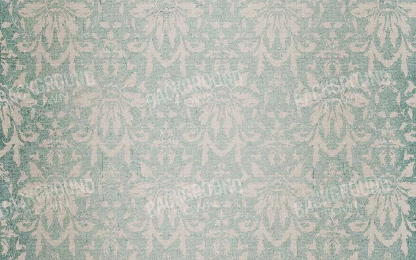 Teal Love9 14X9 Ultracloth ( 168 X 108 Inch ) Backdrop