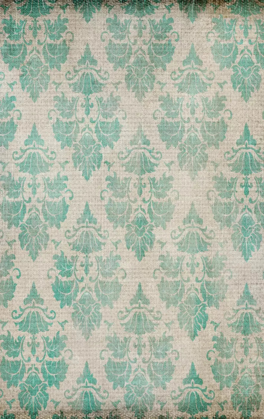Teal Romance 10X16 Ultracloth ( 120 X 192 Inch ) Backdrop