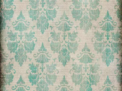 Teal Romance 10X8 Fleece ( 120 X 96 Inch ) Backdrop