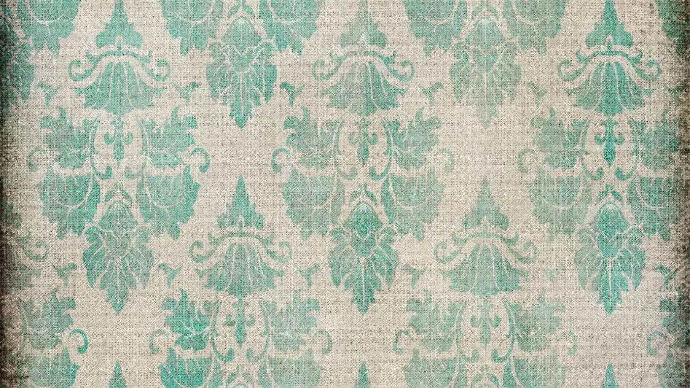 Teal Romance 14X8 Ultracloth ( 168 X 96 Inch ) Backdrop