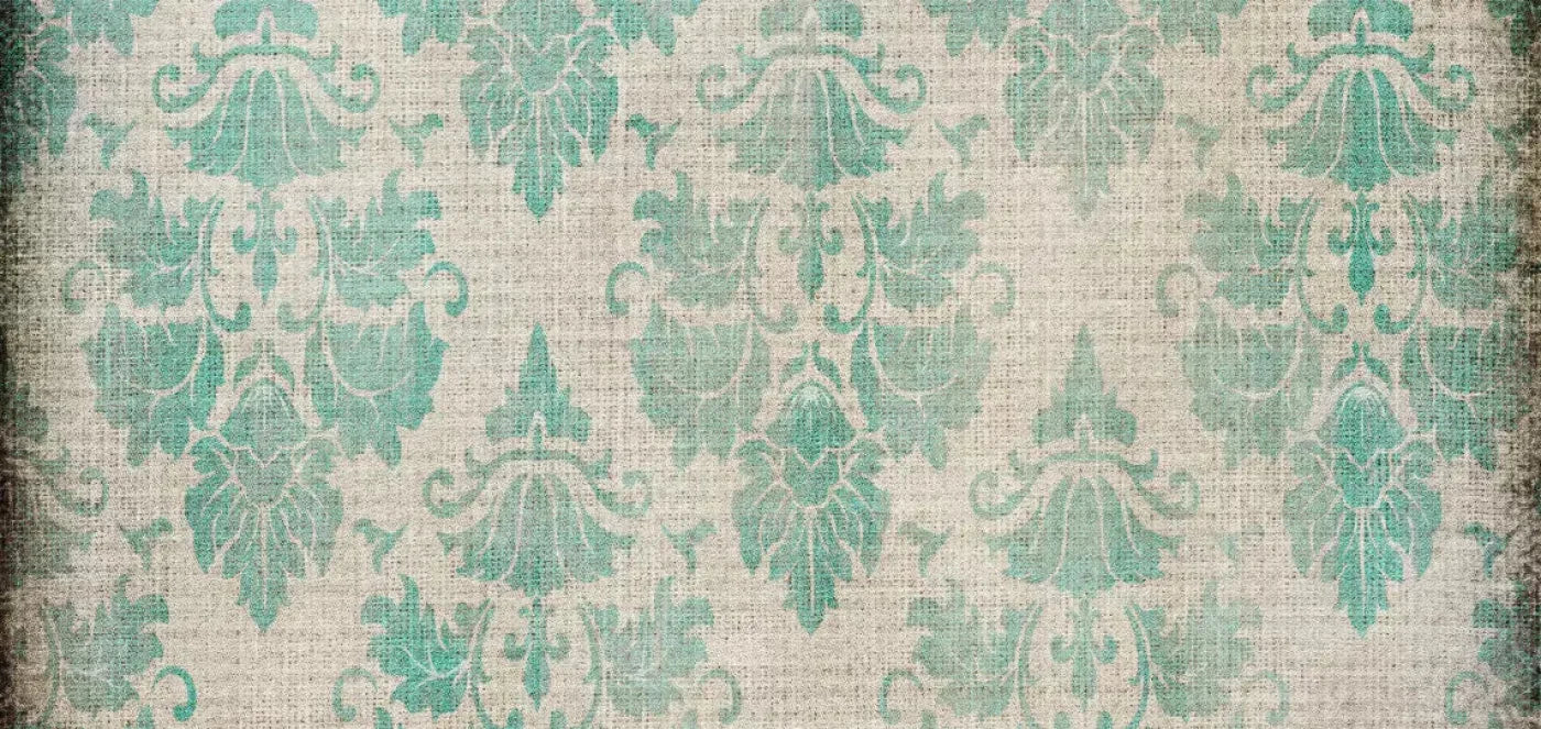 Teal Romance 16X8 Ultracloth ( 192 X 96 Inch ) Backdrop